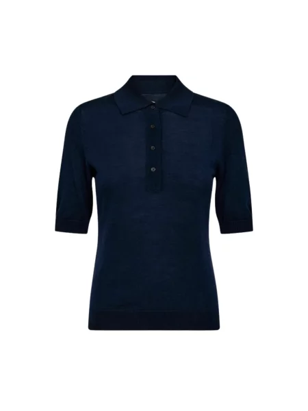 Ivy Copenhagen Tričko Essex námořnická modř