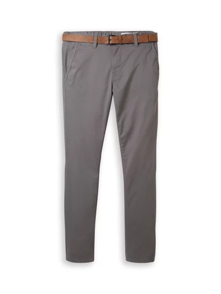 TOM TAILOR DENIM Παντελόνι γκριζομπέζ