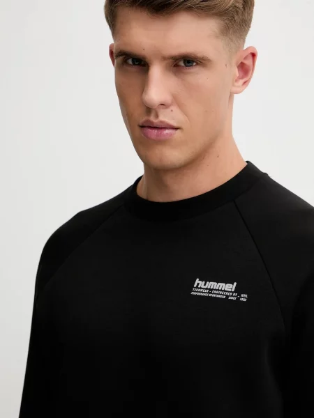 Свитер Hummel с принтом черный