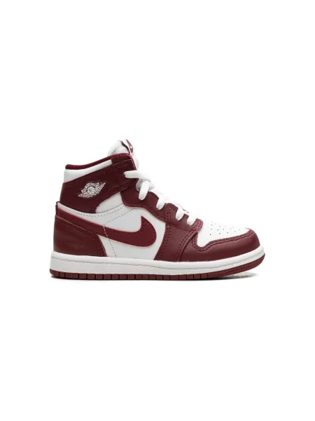 Sneakersy dziecięce Jordan 1 Retro czerwone