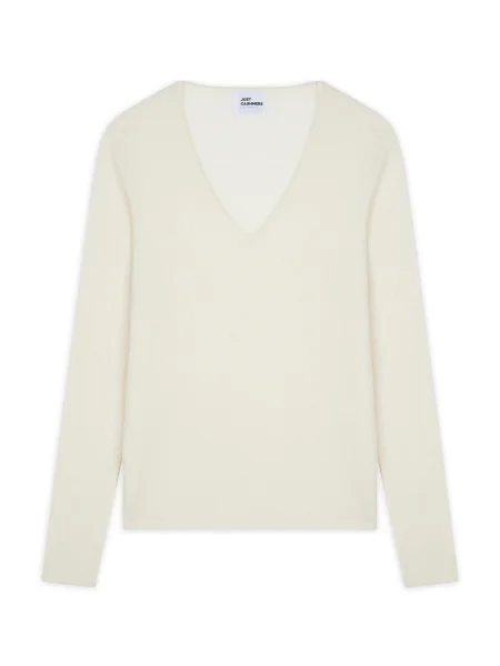 JUST CASHMERE Svetr Joan slonová kost