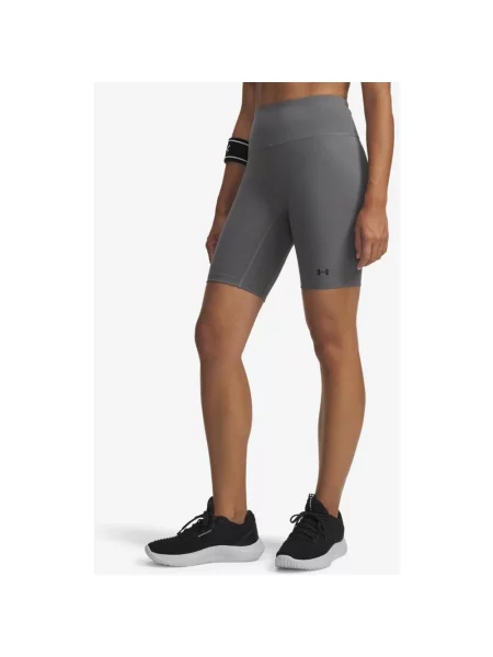 Legginsy krótkie Under Armour Motion Bike ciemnoszare XS szare