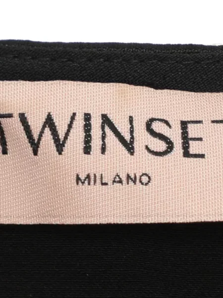 Top Tory Burch din satin negru