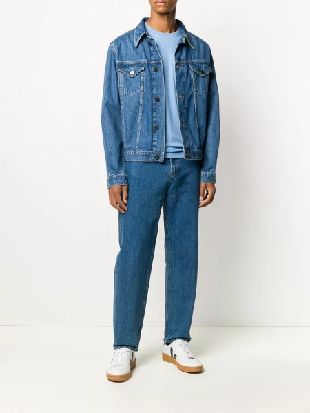 Marškinėliai Polo Ralph Lauren apvaliu kaklu mėlyna