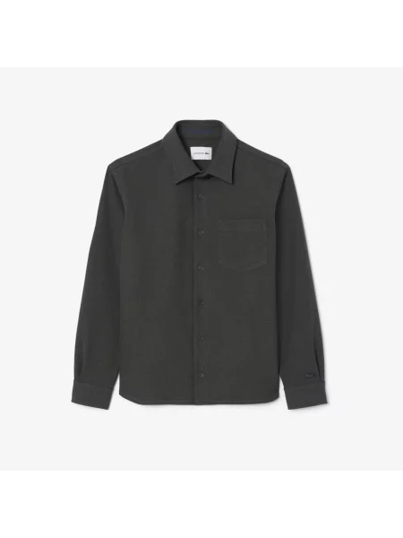 Lacoste Dwustronna Koszula Oversize szary