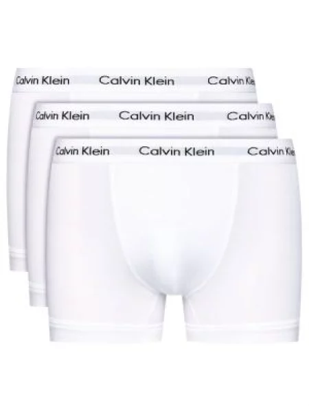 Calvin Klein Underwear Boxerky světle šedá / černá bílá