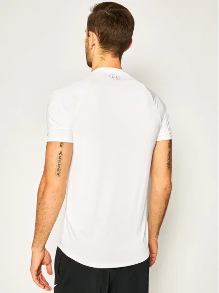 UNDER ARMOUR Tehnička sportska majica Tech siva bijela