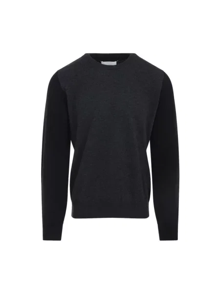 Sweter Maison Margiela wełniany szary