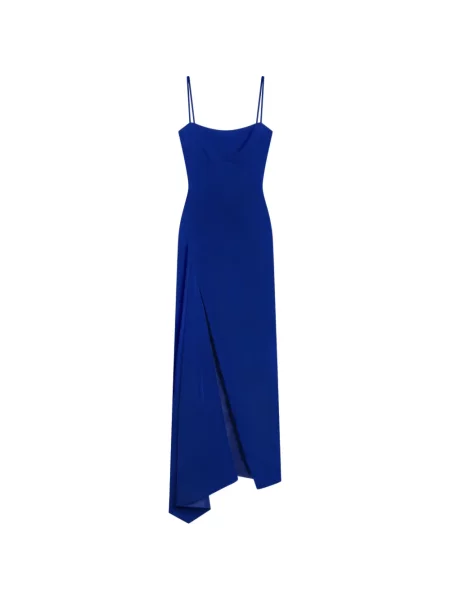 Lung rochie Givenchy de catifea albastru