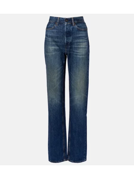 Proste jeansy Frame niebieskie