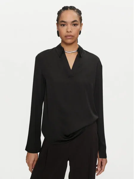 Calvin Klein Bluză negru