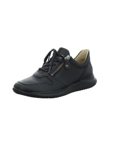 Sneakersy Hartjes skórzane czarne