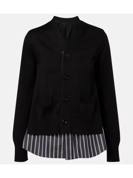 Cardigan Sacai albastru