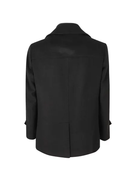 Palton Barba cu două rânduri de nasturi negru