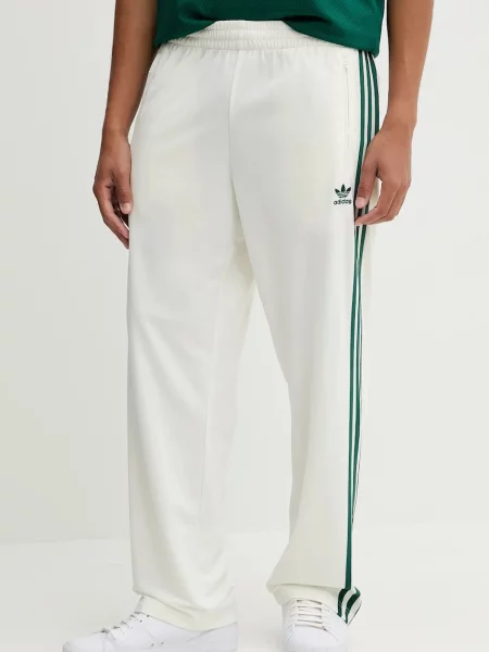 Спортивні штани adidas Originals Firebird Tp візерунок бежевий