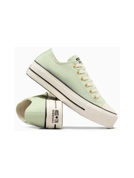 Sneakersy Converse Chuck Taylor All Star zamszowe zielone
