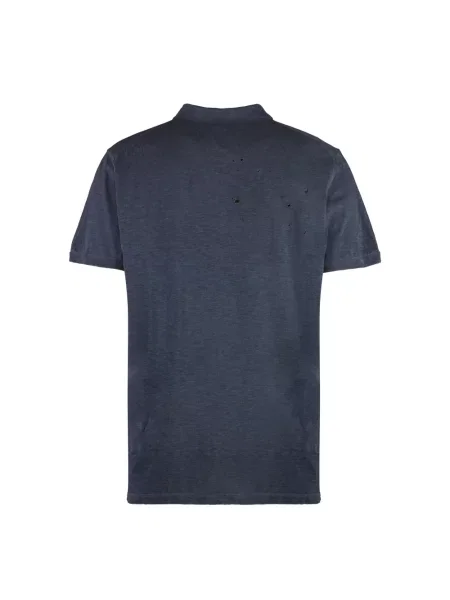 Koszulka polo w melanżowym stylu Dsquared2 niebieska