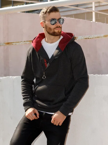 ISSA Plus Кофта спортивна Текстиль сірий