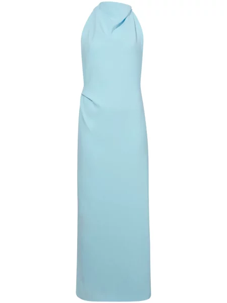 Sukienka midi Proenza Schouler do kolan garniturowa niebieska