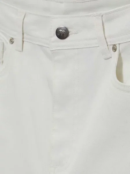 Mom jeans Marisse białe