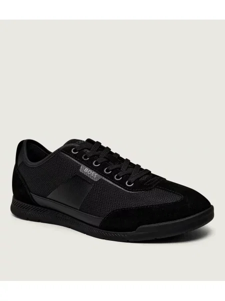 BOSS BLACK Sneakers Nitan_Lowp_txmx negru