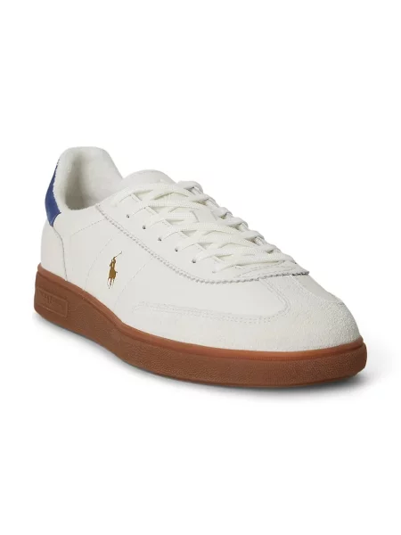 Polo Ralph Lauren Bedford Pp superge semišaste bela