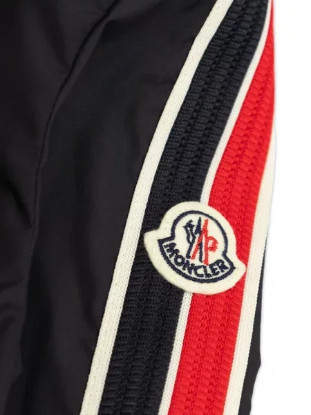 Kurtka dziecięca Moncler Enfant niebieska