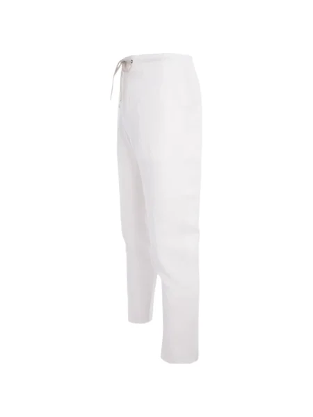 Pantaloni Tombolini alb