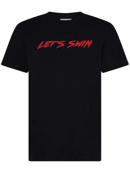 Tricou Let's Swim negru