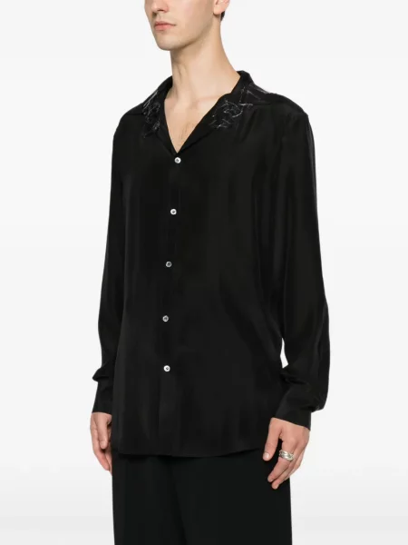 Lung cămașă Maison Margiela negru