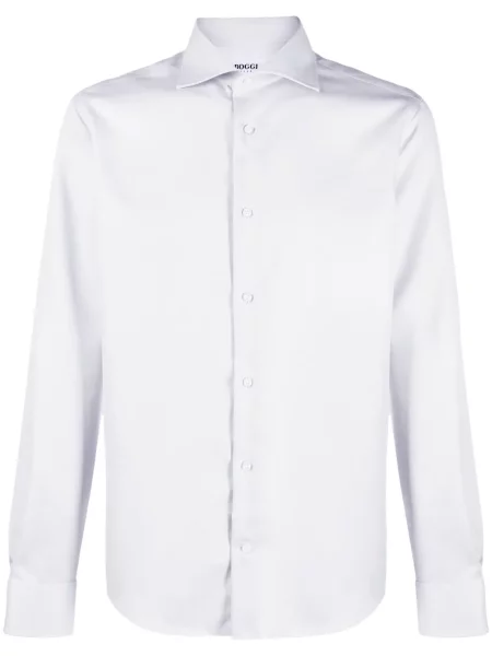 Polo Boggi Milano din jerseu alb