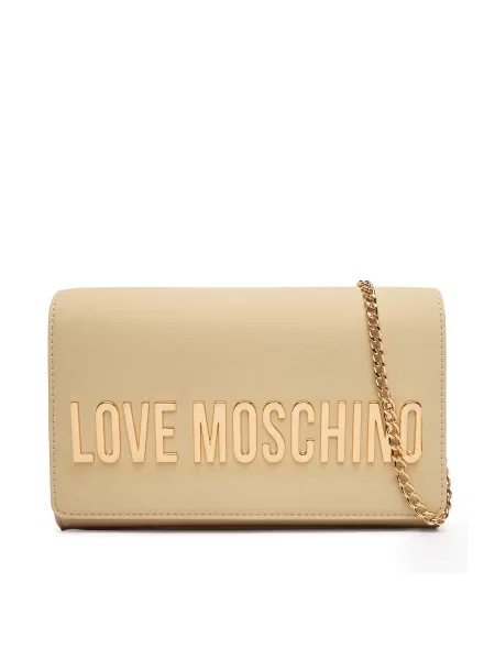 LOVE MOSCHINO Ročna torba bež