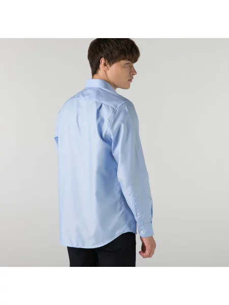 Lacoste сорочка чоловіча блакитна