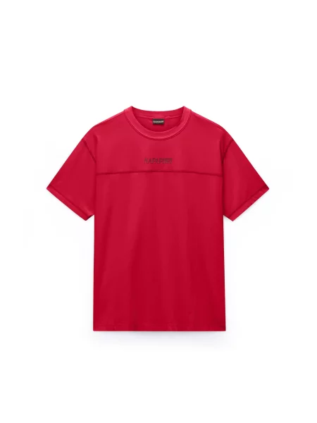 NAPAPIJRI Tricou NP MN S-UMBRA SS' roșu