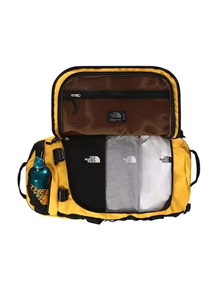 Torba podróżna The North Face Base Camp Duffel M 71 l summit gold/black/npf żółta