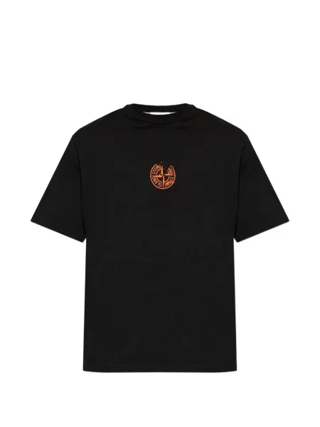 Tricou Stone Island cu imagine negru