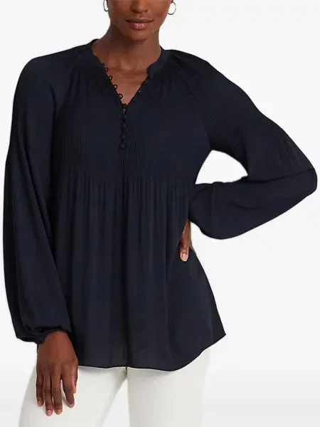 Blúz Lauren Ralph Lauren kék