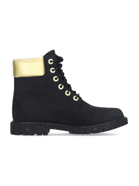 Botki Timberland skórzane czarne