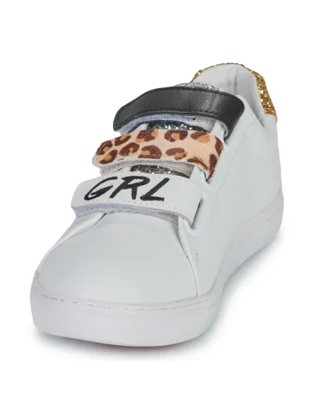 Pantofi copii Bons Baisers De Paname alb