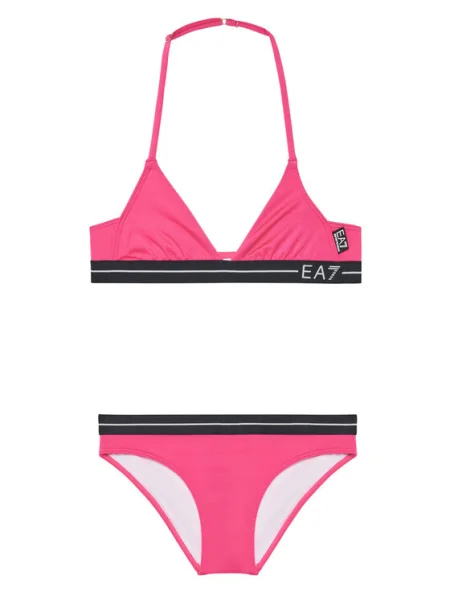Emporio Armani Бански костюм розов