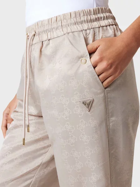 Спортивные штаны Guess бежевые