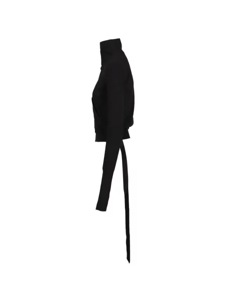 Hanorac cu glugă Rick Owens Drkshdw asimetric negru