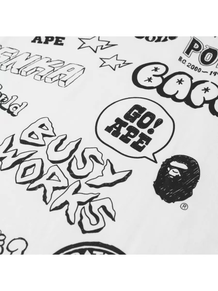 Koszulka A Bathing Ape® biała
