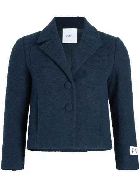 Geacă Patou din tweed albastru