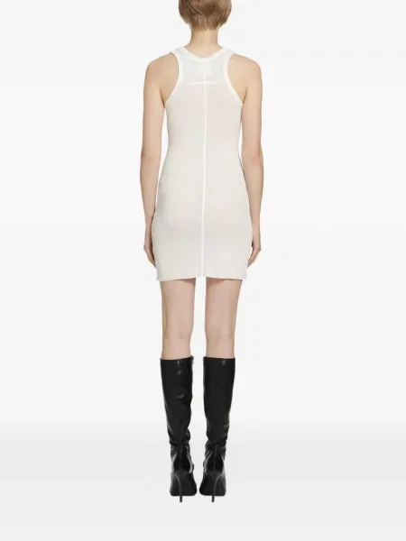 Rochie mini Daisy cu broderie alb