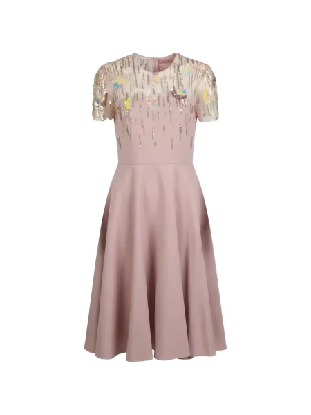 Rochie midi Valentino Garavani cu paiete roz