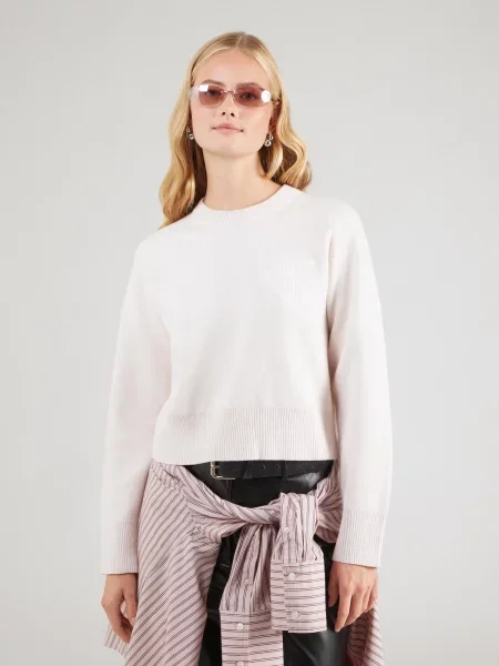 Calvin Klein Jeans Sveter svetlosivá