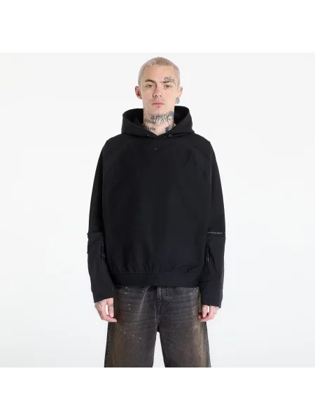 Трикотажное худи Nike черное