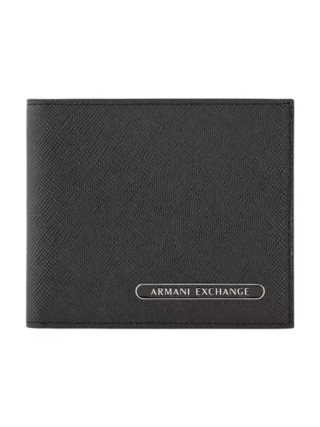 Peněženka Armani Exchange černá