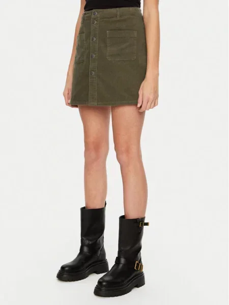 JDY Спідниця трапеція зелений